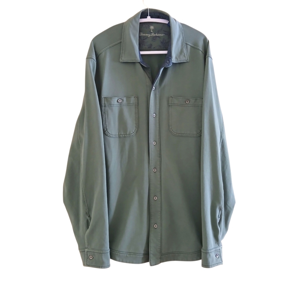 Tommy Bahama Utility Shacket L